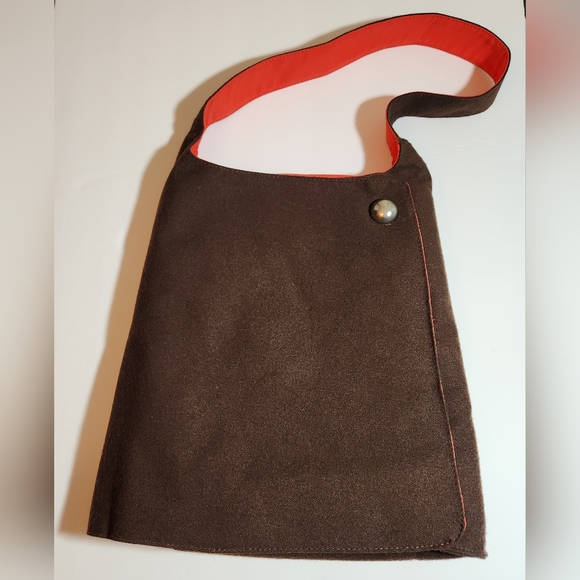 Spec A-Line Sling Bag For IPads Tablets Netbooks Brown & Red Pre-Owned - Picture 3 of 14